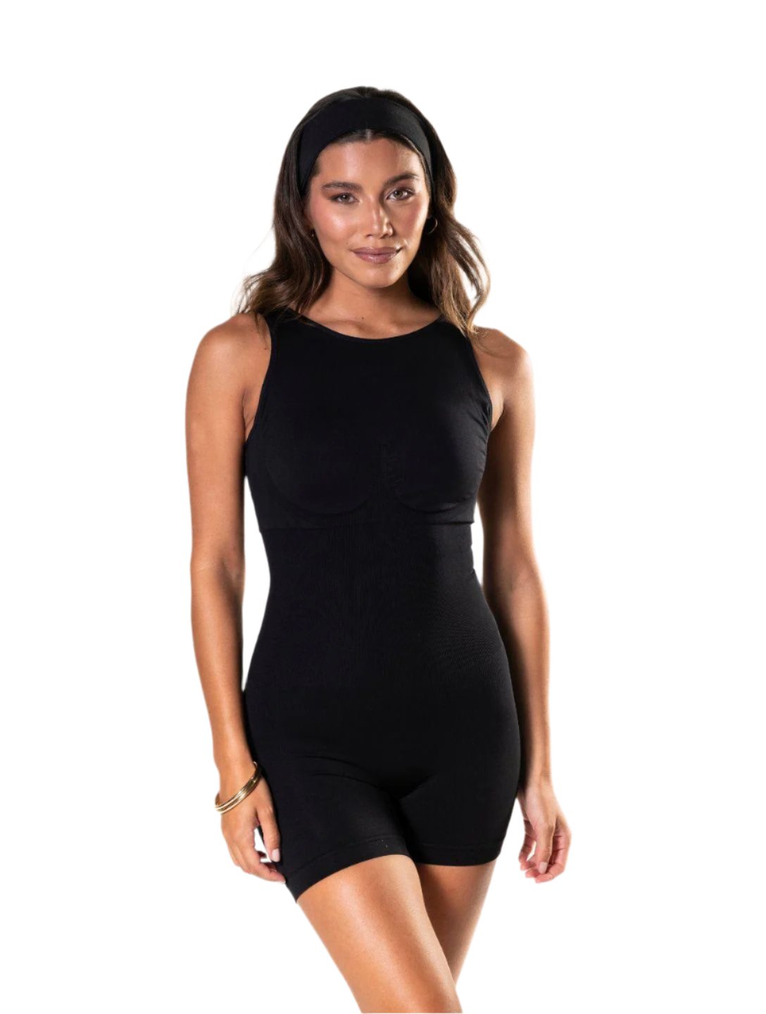 Round Neck Low Back Bodysuit - AuranovaWear