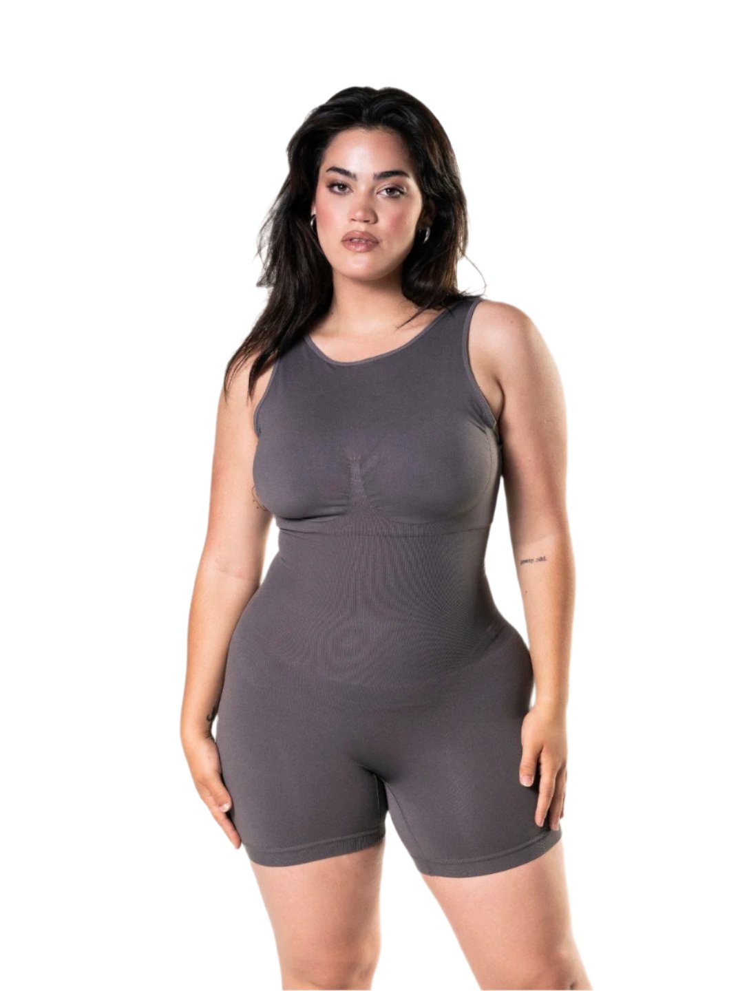 Round Neck Low Back Bodysuit - AuranovaWear