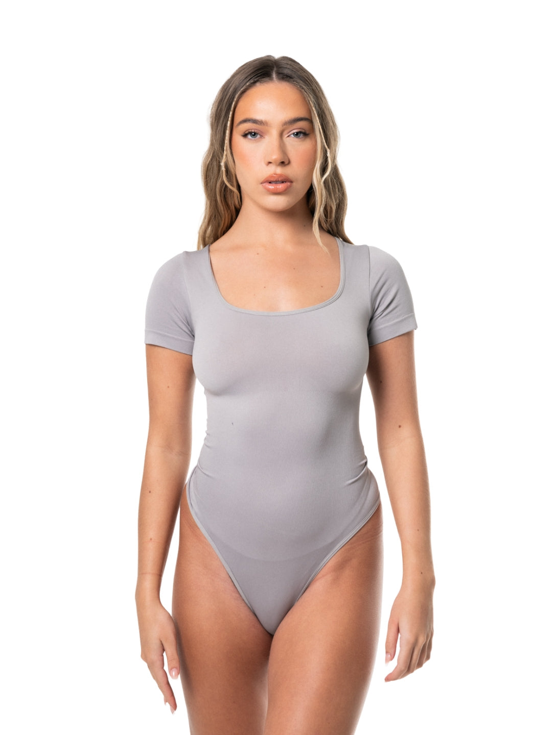 Square Neck Thong Bodysuit - AuranovaWear