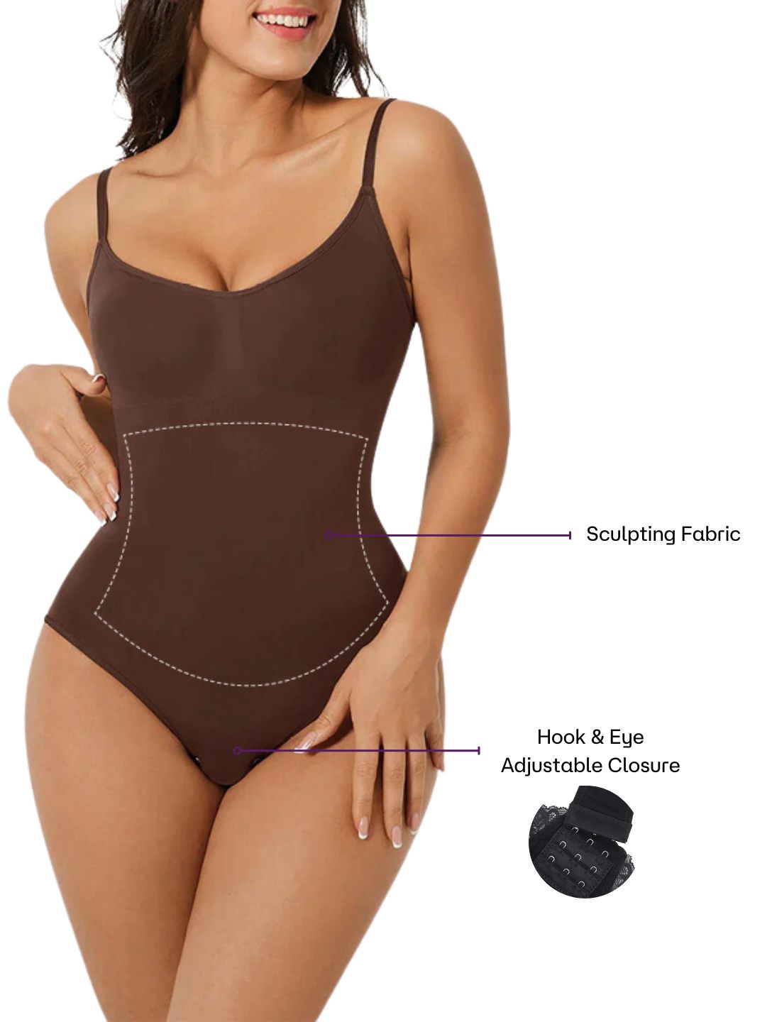 Snatched Thong Bodysuit - AuranovaWear
