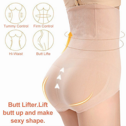 High Waist Tummy Control Shapewear Panties