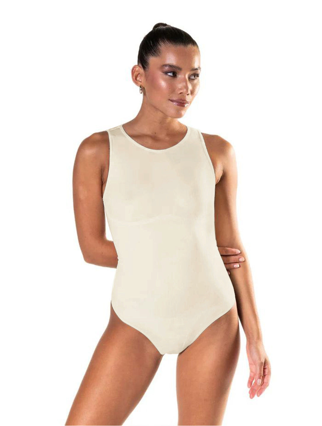 Round Neck Thong Bodysuit - AuranovaWear