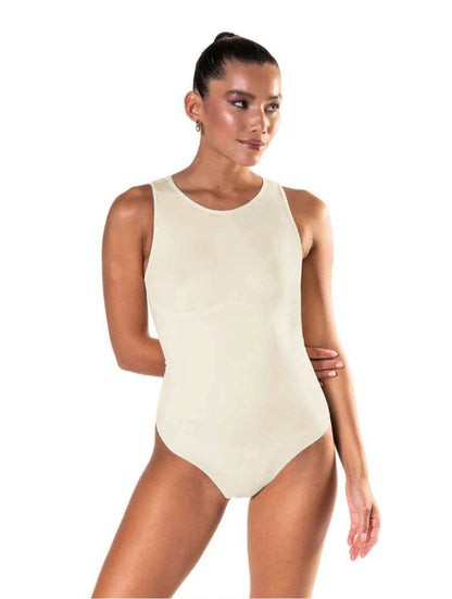 Round Neck Thong Bodysuit - AuranovaWear